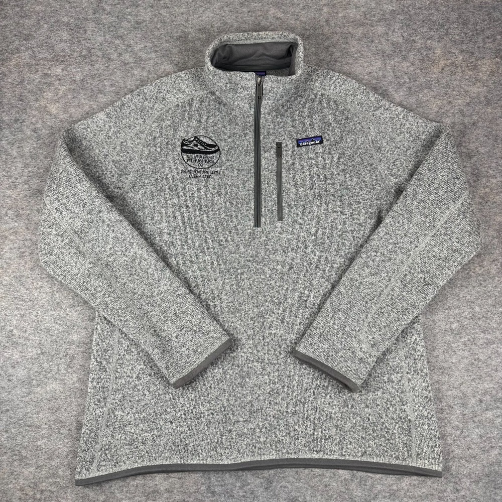 Patagonia Better Sweater Quarter 1/4 Zip Fleece Pullover Mens Large L